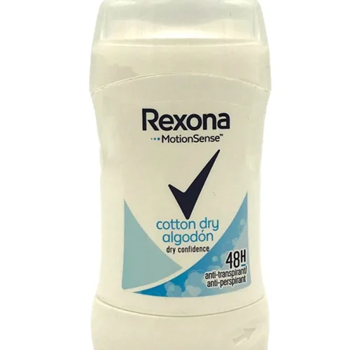 استیک ضد تعریق زنانه رکسونا مدل Cotton حجم 40 میلی لیتر ا Rexona Cotton Stick Deodorant For Women 40ml