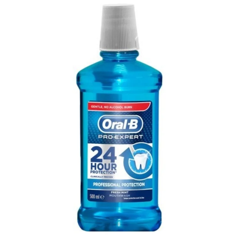 دهانشویه اورال بی مدل Pro Expert حجم 500 میلی لیتر ا Oral-B‏ Pro-Expert Professional Protection Mouthwash | Oral-B