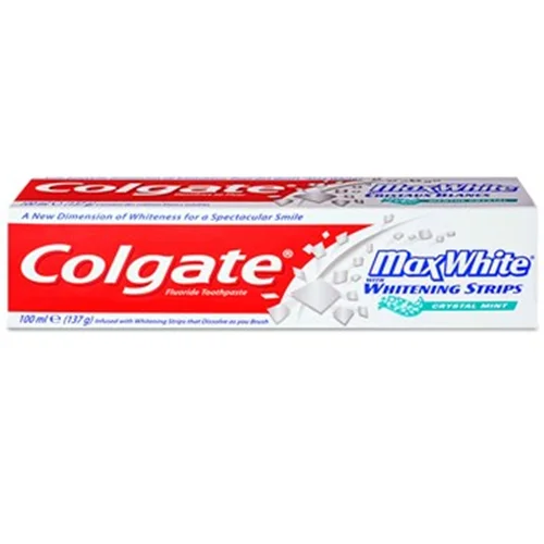 خمير دندان کلگيت مدل Max White تيوب 100 ميلي ليتر ا Colgate Max White 100ml Toothpaste