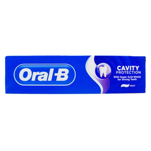 خمیر دندان اورال بی کویتی پروتکشن حجم ۱۰۰ میلی لیتر OralB Cavity