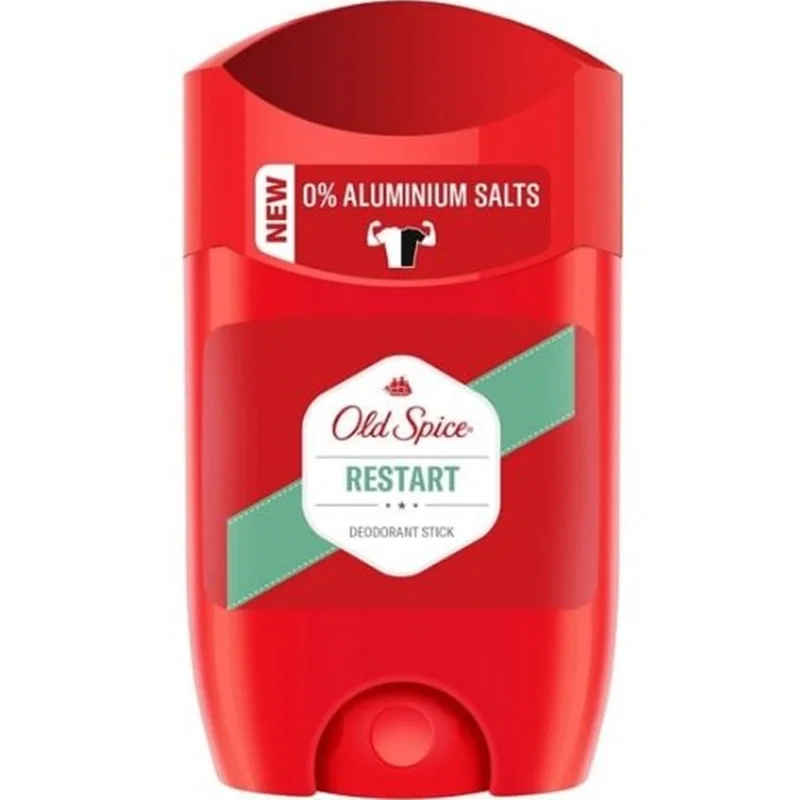 مام استیک دئودورانت مردانه 48 ساعته مدل Restart حجم 50میل اُلد اسپایس ا Old Spice Deodorant Stick Restart For Men 50ml