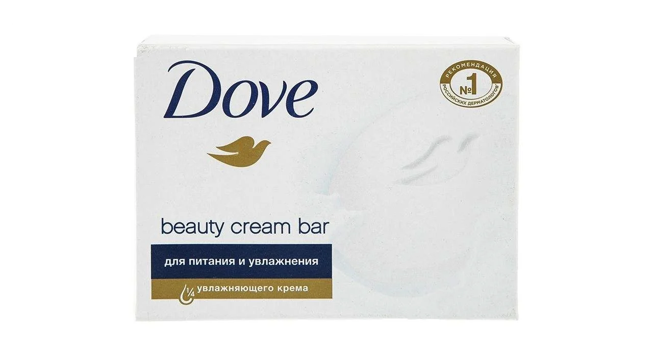 صابون داو کرمی سفید 100 گرمی Dove Beauty Bar Soap